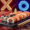 Логотип кафе XO Sushi Bar