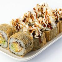 Корона Унаги темпура в YumiGo Sushi