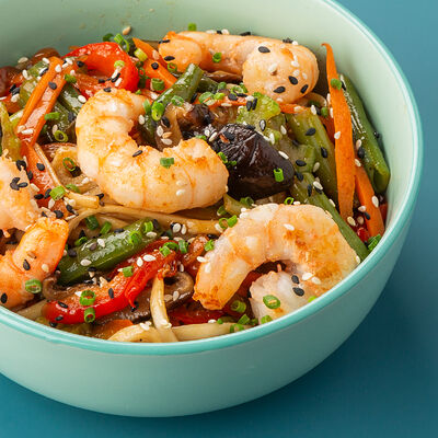 Удон с креветками в Сушилка по цене 580 ₽