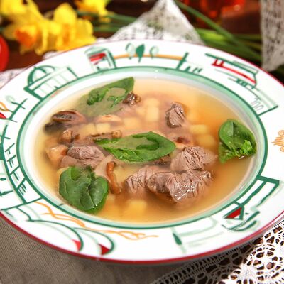 Zuppa Bollito Misto в Mama Roma по цене 479 ₽