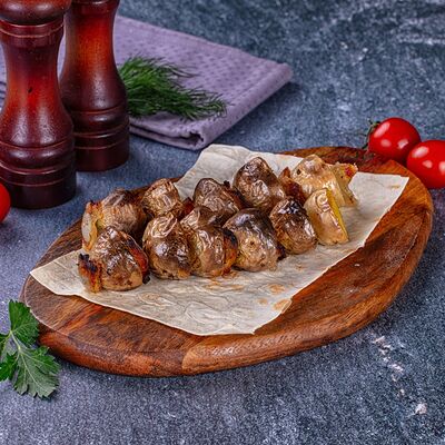 Молодая картошка на углях с салом в Шашлычный Сет по цене 448 ₽