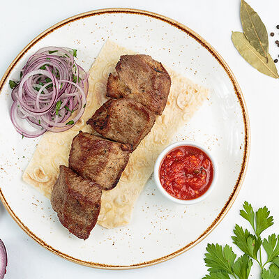 Шашлык из свинины (мякоть) в Строгинская гавань по цене 1120 ₽