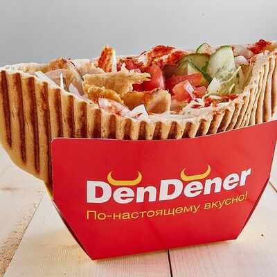 Дёнер с курицей стандарт в DenDener по цене 309 ₽