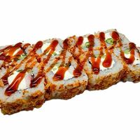 Криспи-ролл с копченой курицей в Эби Суши
