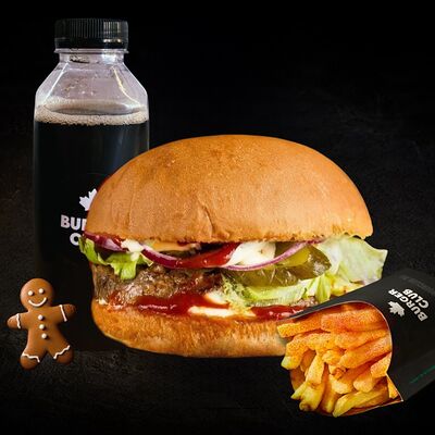 Новогоднее комбо в Burger Club по цене 735 ₽