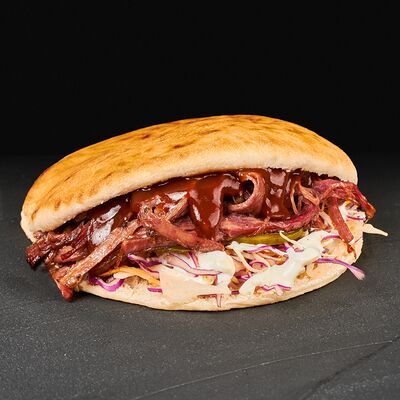 Шварма с рваной говядиной BBQ в Элан Бургерс по цене 889 ₽