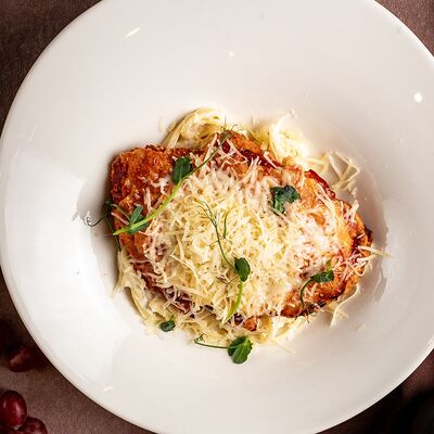 Спагетти А-ля альфредо в Карас по цене 790 ₽