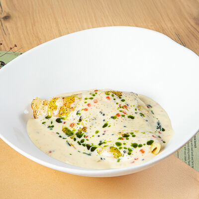 Блин с припёком в М2 Органик Клуб Патриаршие по цене 1230 ₽