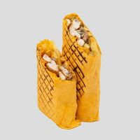 Мега шаурма чесночно-сырная с картошкой фри 535гр в О! Шаурма