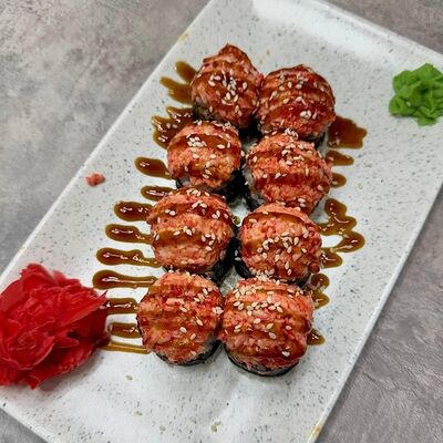 Запеченный Ролл Снежный краб в Бистро 24 на Шамиля по цене 276 ₽