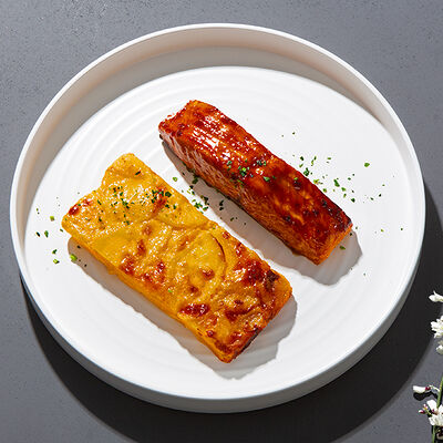 Филе лосося с картофельным гратеном в Yami Yami по цене 1155 ₽
