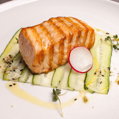 Филе лосося в Марк Твен по цене 490 ₽