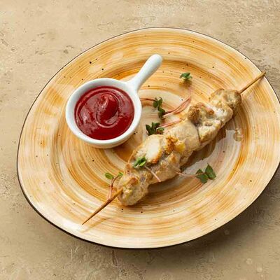 Шашлычок куриный в Семейное кафе Дача по цене 365 ₽