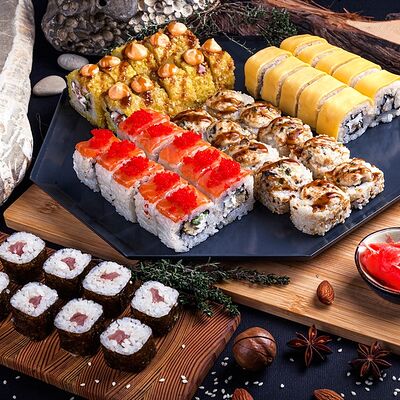 Сет Фортуна в Дом роллов по цене 1133 ₽