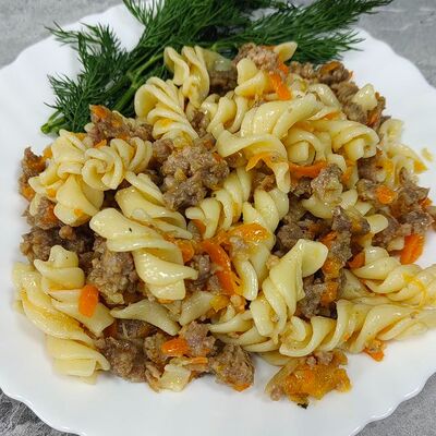 Макароны по Флотски в Добрый повар по цене 210 ₽