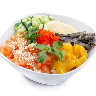 Салат Поке с лососем в Good Sushi по цене 419