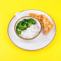 Сливочная курочка с брокколи в Сироп