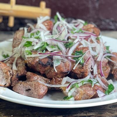 Шашлык из баранины (мякоть) в Генацвале по цене 1350 ₽