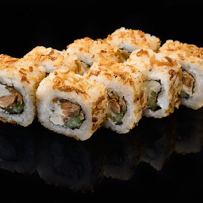 Кранч-ролл в Рис & рыба по цене 615 ₽