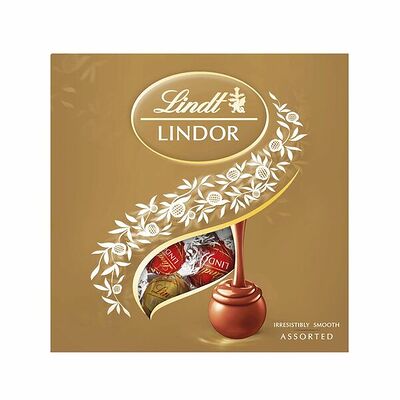 Ассорти шоколадных конфет с нежной тающей начинкой Lindt Швейцария в Азбука Вкуса Экспресс Меню по цене 390 ₽