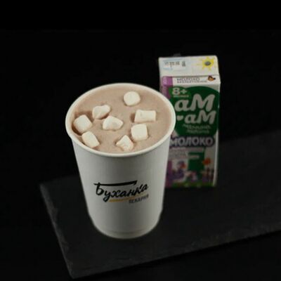 Какао на безлактозном молоке в Пекарня Буханка по цене 198 ₽