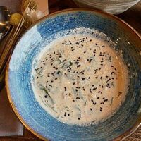 Сливочный суп с креветками в More More