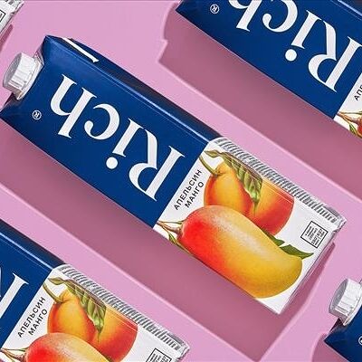 Сок Апельсин-Манго Rich в Pop Art Pizza по цене 344 ₽