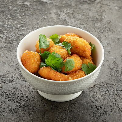 Попкорн из креветок в Old Whale pub по цене 730 ₽