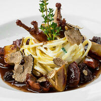 Тальолини с перепелкой и фуа-гра в Итальянец