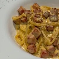 Спагетти карбонара в Romano