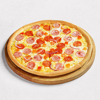 С ветчиной и помидорами большая в ПиццаФабрика по цене 800 ₽