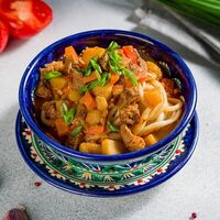 Домашний лагман в Чайхана Узбекская Кухня