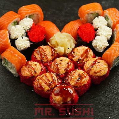 Сет Романтика в Мистер суши по цене 2677 ₽