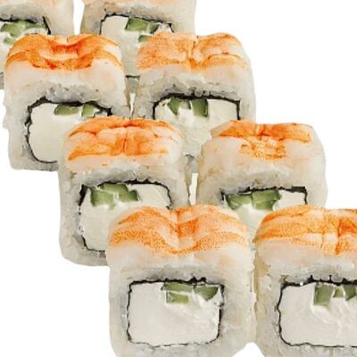 Филадельфия с креветкой в Добрая кухня по цене 599 ₽