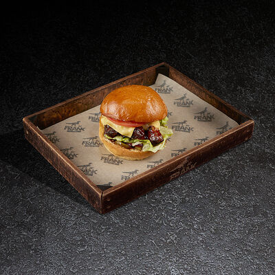 Фрэнкбургер с рёберным мясом в Frank by Баста по цене 720 ₽