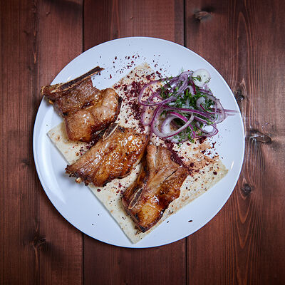 Шашлык из свиных ребрышек в Хинкальная Легенда по цене 740 ₽