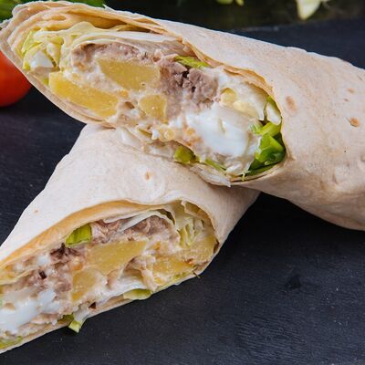 Шаверма Азия, кисло-сладкий соус размер побольше L 420 г - 450 г в Шаверма и Басманы по цене 575 ₽