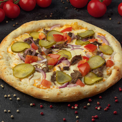 Чизбургер-пицца в Таекпицца по цене 445 ₽