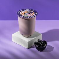Бабл молоко Клубника с тапиокойв Тапиока bubble tea cafe