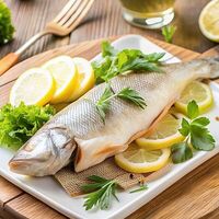 Сибас на пару в Зизифора — грузинская кухня