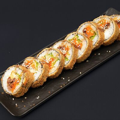 Кимпаб сливочный темпура в Momo Chicken Korean по цене 629 ₽
