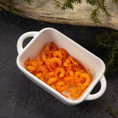 Очищенная вяленая креветкав Пилигрим по цене 1040 ₽