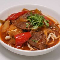 Лагман уйгурский с говядиной в ТРИ КАЗАНА