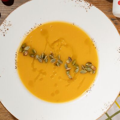 Тыквенный крем - суп в Lars Vegans по цене 450 ₽