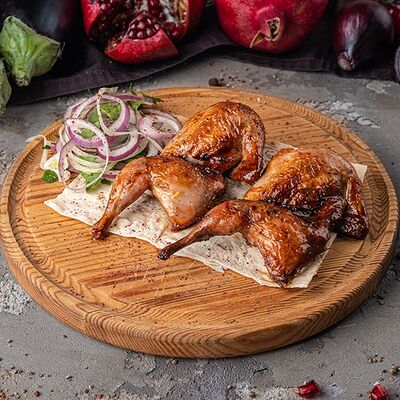 Шашлык из перепёлки в Дворец свадеб по цене 370 ₽