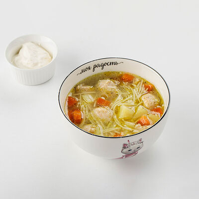 Суп с фрикадельками в Coffee BOOM по цене 1400 ₸