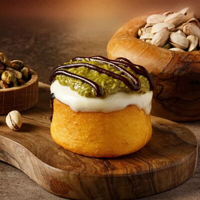 Мини-шокобон Дубайский шоколад в Синнабон по цене 355 ₽