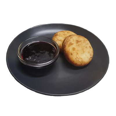 Сырники творожные с джемом (черная смородина) в Академия по цене 315 ₽