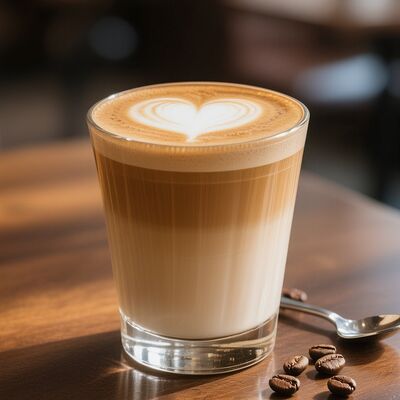 Флэт уайт Маленький в Латтезавр по цене 220 ₽