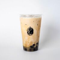 Айс латте карамель банан M в TEE CAT BUBBLE TEA